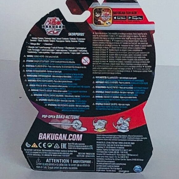 Bakugan Battle Planet Skorporos w/Trading cards New in Box For Age 6+ - Picture 7 of 12
